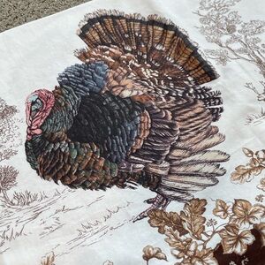 Williams Sonoma Thanksgiving 80”x108”Tablecloth